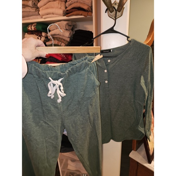 The Unbranded Brand Other - Lounge Set Knit Green Size Small